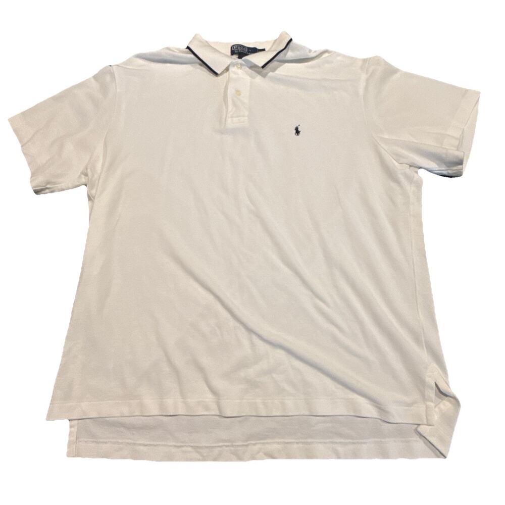 Polo By Ralph Lauren Men’s XXL White Short Sleeve Pony Logo